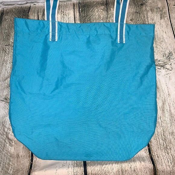 Nike Just Do It Tote Bag | Early 2000s | Light Blue | Unisex - Picture 4 of 8